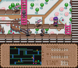 Lode Runner Twin - Justy to Liberty no Daibouken (Japan) In game screenshot